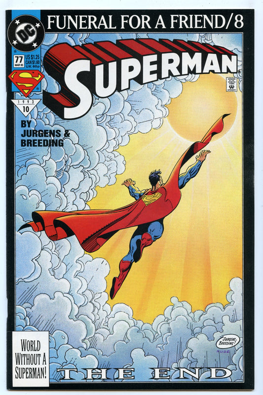 Superman V2 77 (Mar 1993) NM- (9.2)