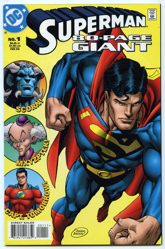 Superman V2 80-Page Giant 1 (Feb 1999) NM- (9.2)