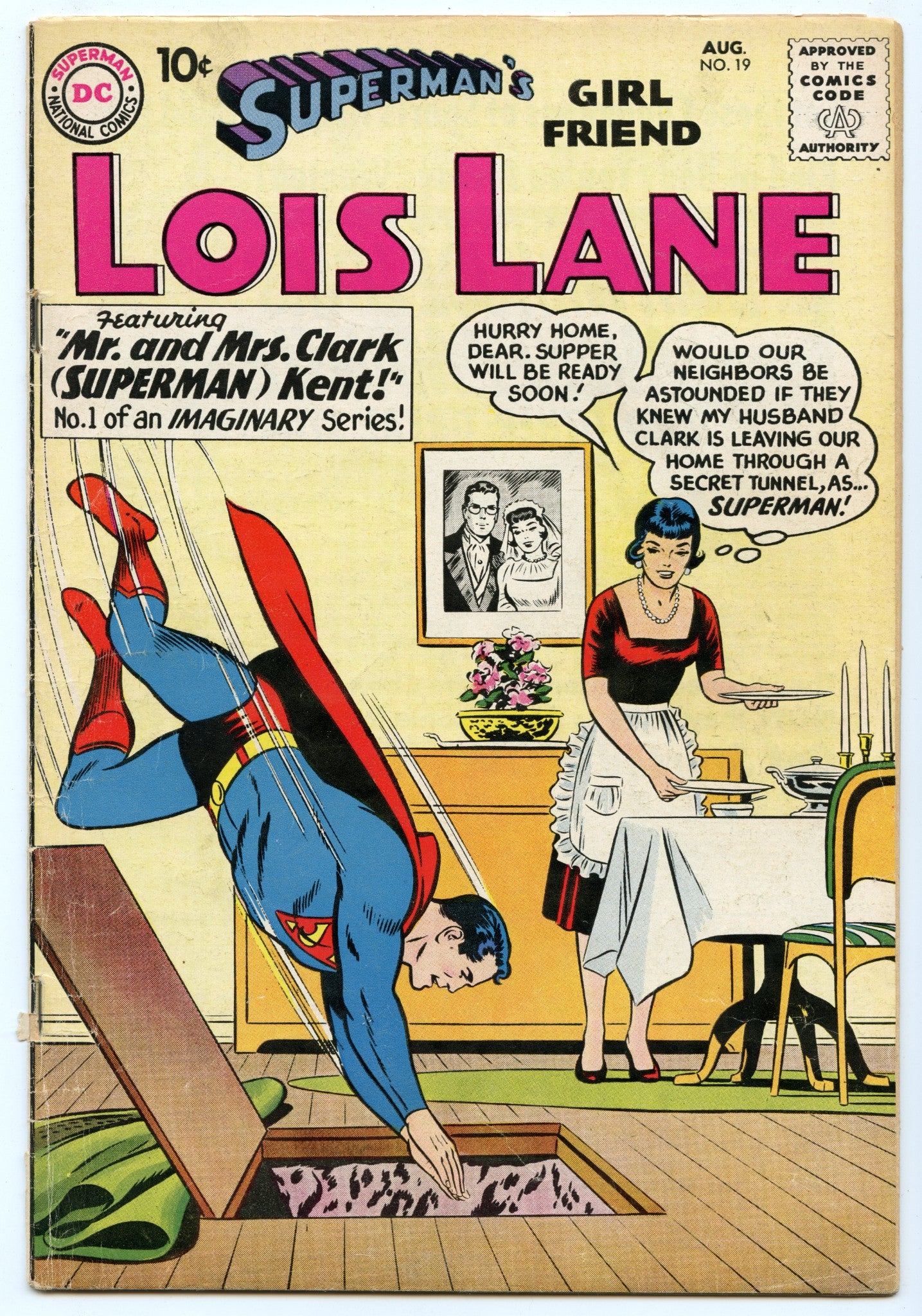 Superman's Girl Friend Lois Lane 19 (Aug 1960) VG+ (4.5)