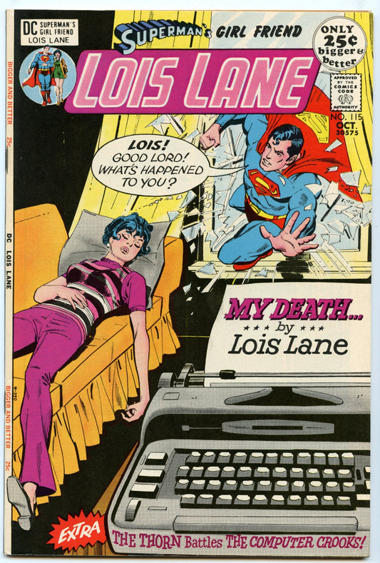 Superman's Girl Friend Lois Lane 115 (Oct 1971) VF-NM (9.0)