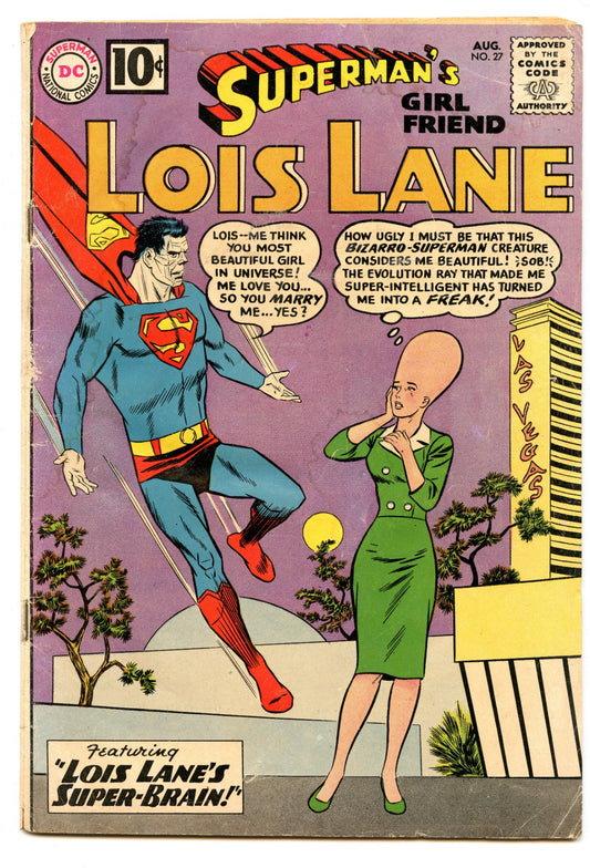 Superman's Girl Friend Lois Lane 27 (Aug 1961) VG- (3.5)