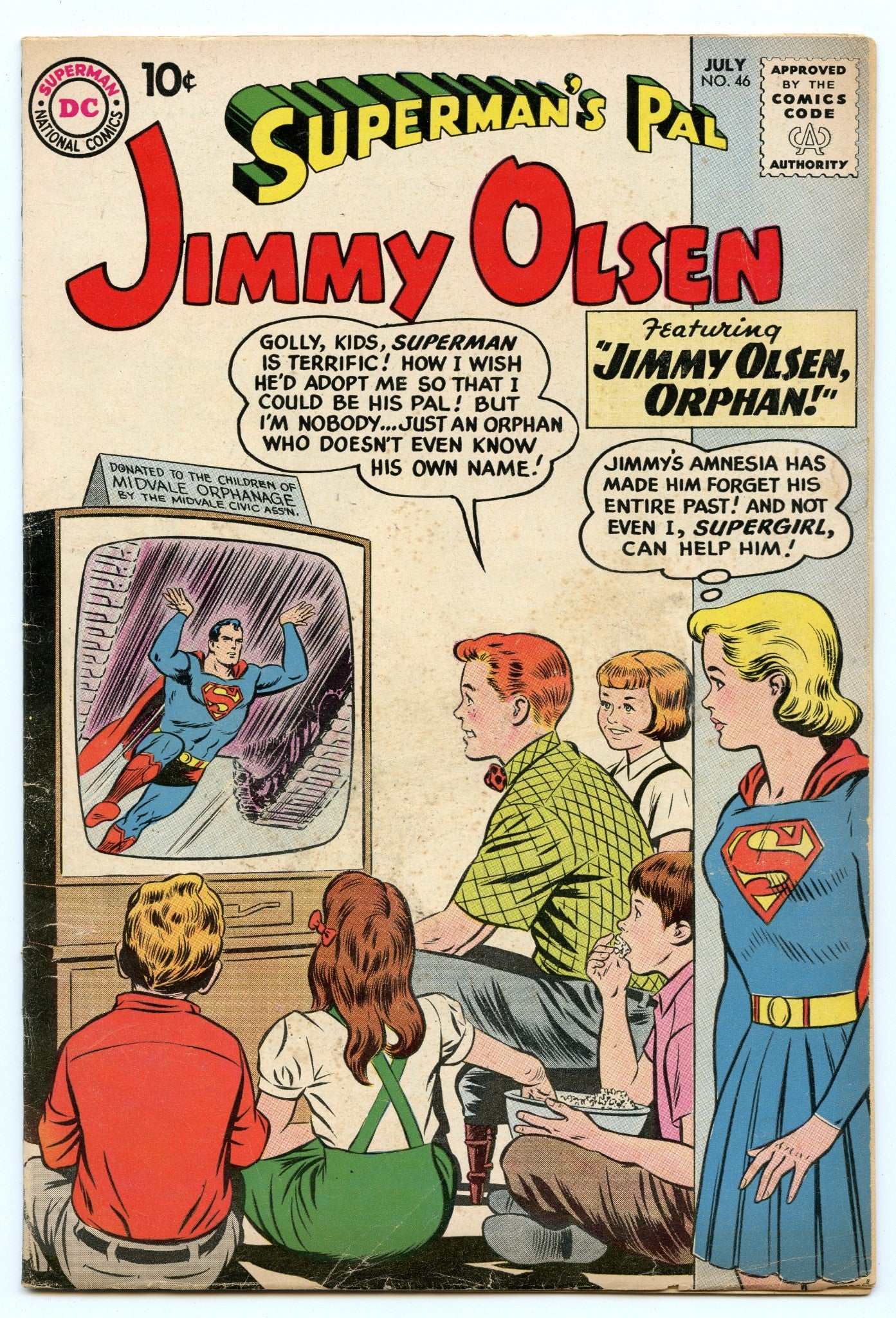 Superman's Pal Jimmy Olsen 46 (Jul 1960) VG-FI (5.0)