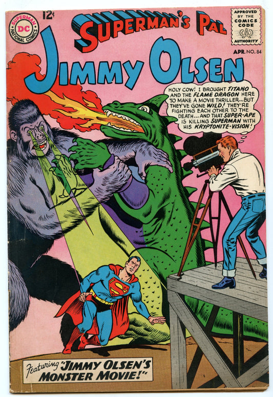 Superman's Pal Jimmy Olsen 84 (Apr 1965) VG/FI (5.0)