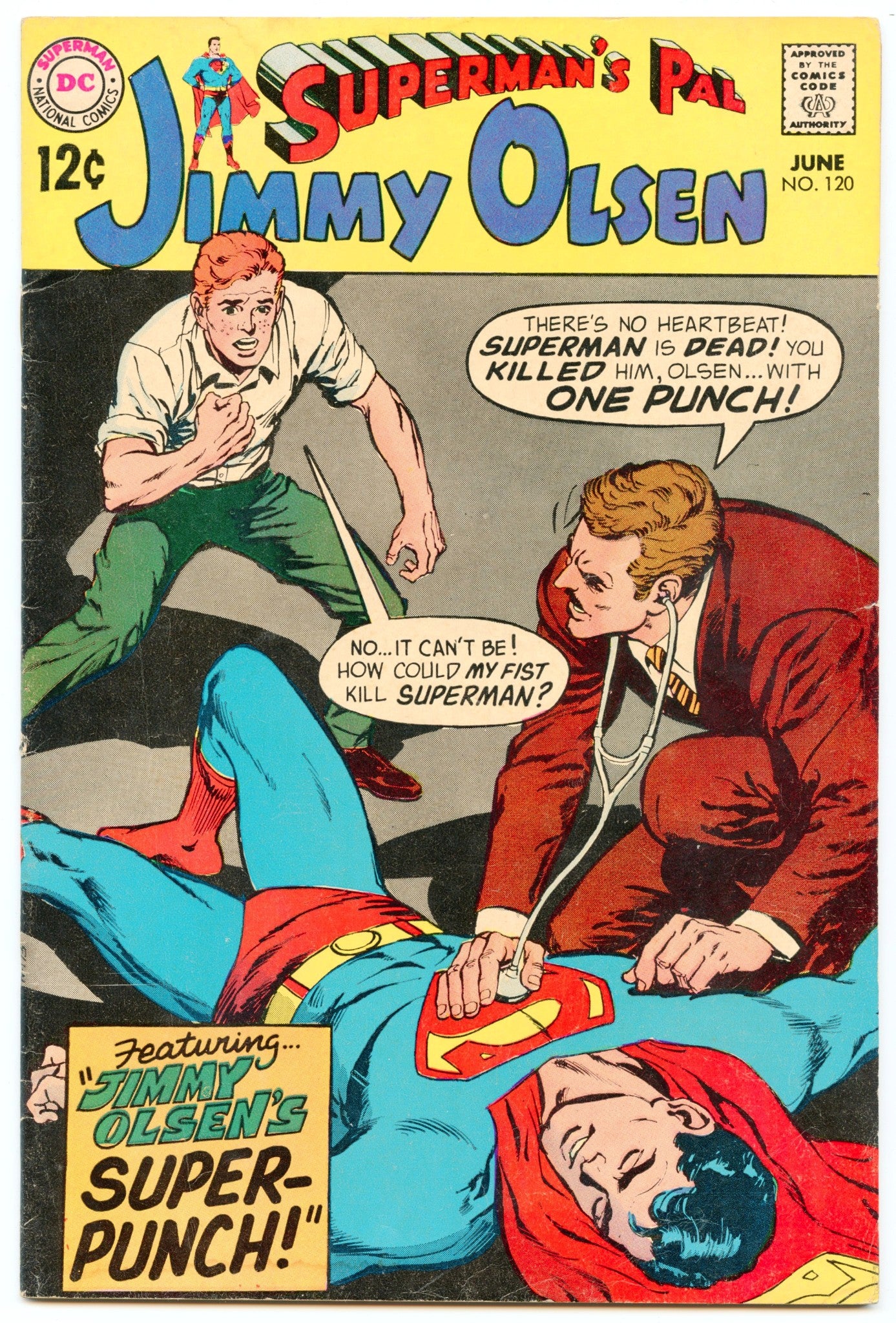 Superman's Pal Jimmy Olsen 120 (Jun 1969) VG+ (4.5)