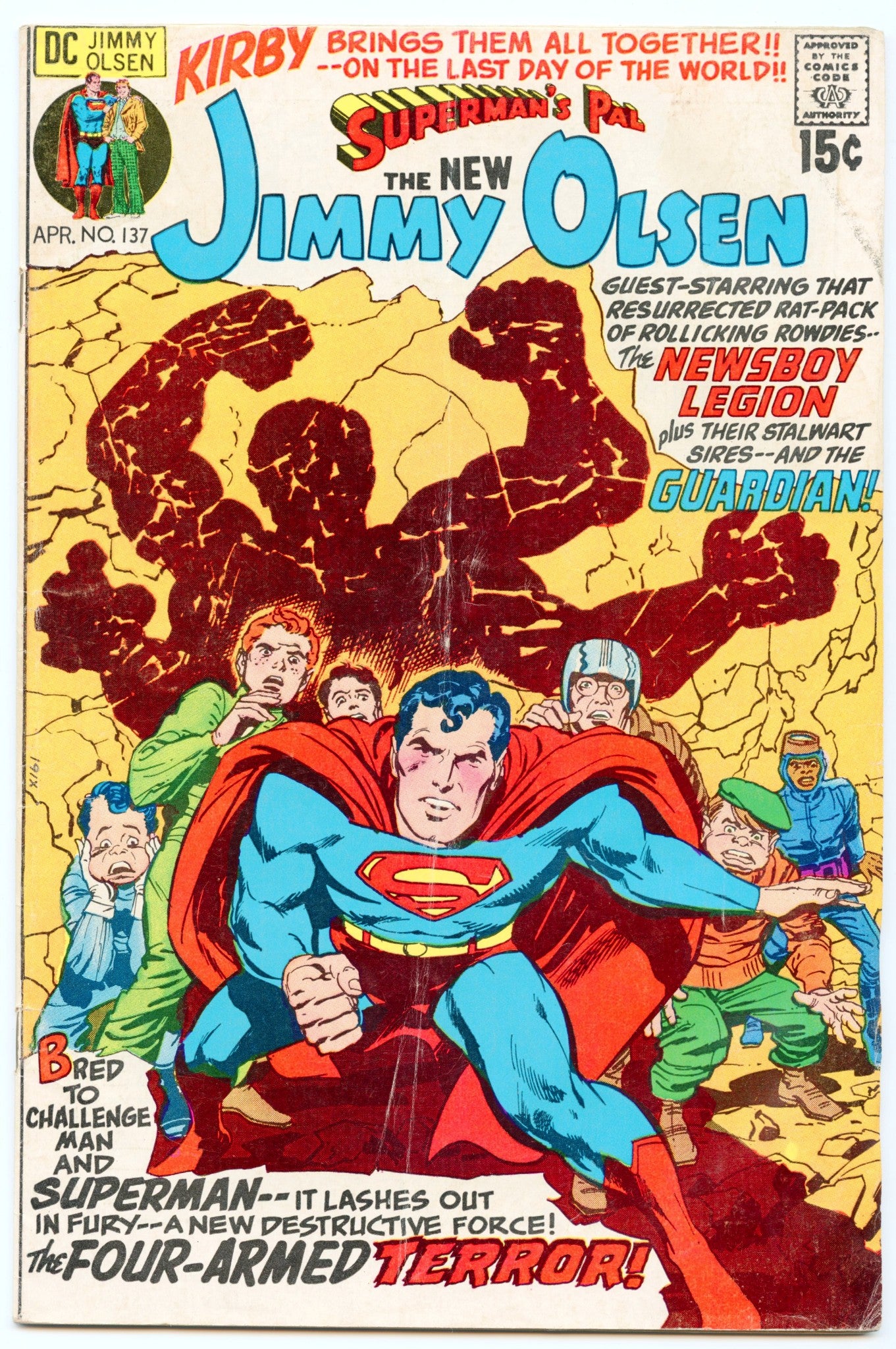 Superman's Pal Jimmy Olsen 137 (Apr 1971) VG (4.0)