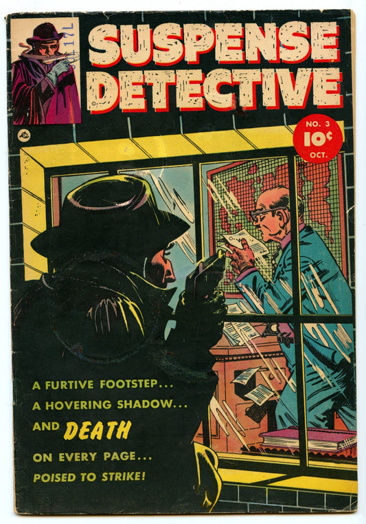 Suspense Detective 3 (Oct 1952) VG- (3.5)