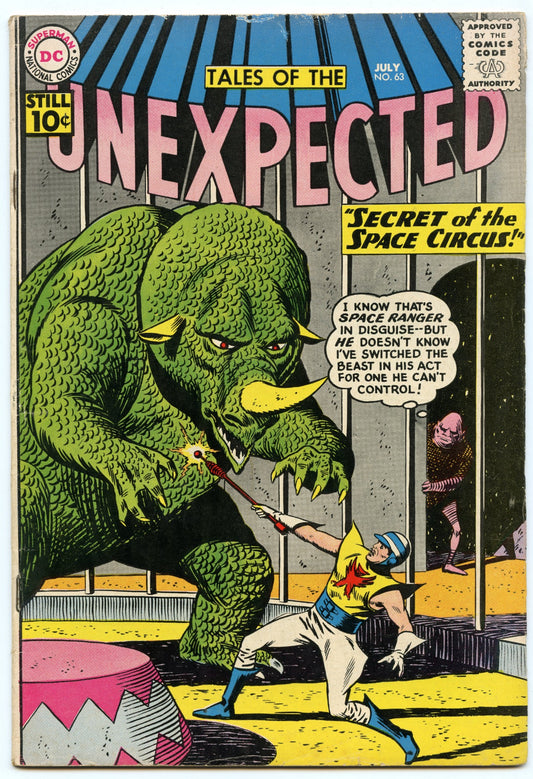 Tales of the Unexpected 63 (Jul 1961) VG-FI (5.0)