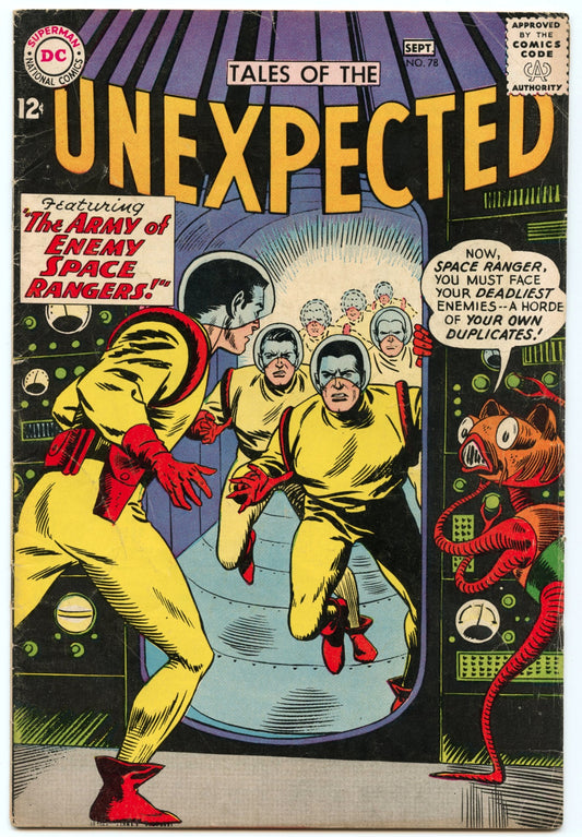 Tales of the Unexpected 78 (Sep 1963) VG (4.0)