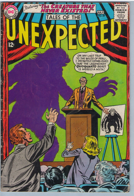 Tales of the Unexpected 89 (Jul 1965) VG+ (4.5)