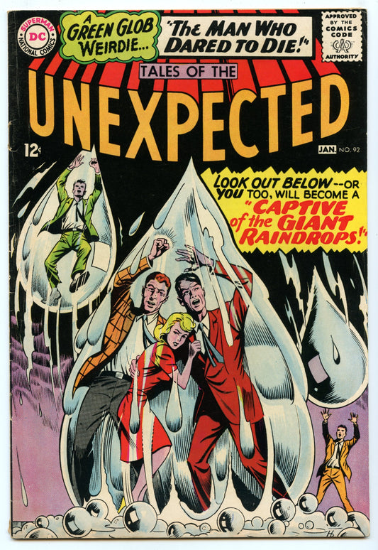 Tales of the Unexpected 92 (Jan 1966) VG/FI (5.0)