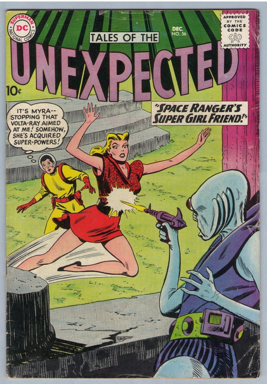 Tales of the Unexpected 56 (Dec 1960) VG- (3.5)
