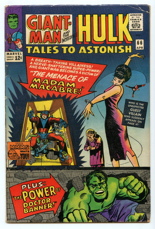 Tales to Astonish 66 (Apr 1965) VG (4.0)