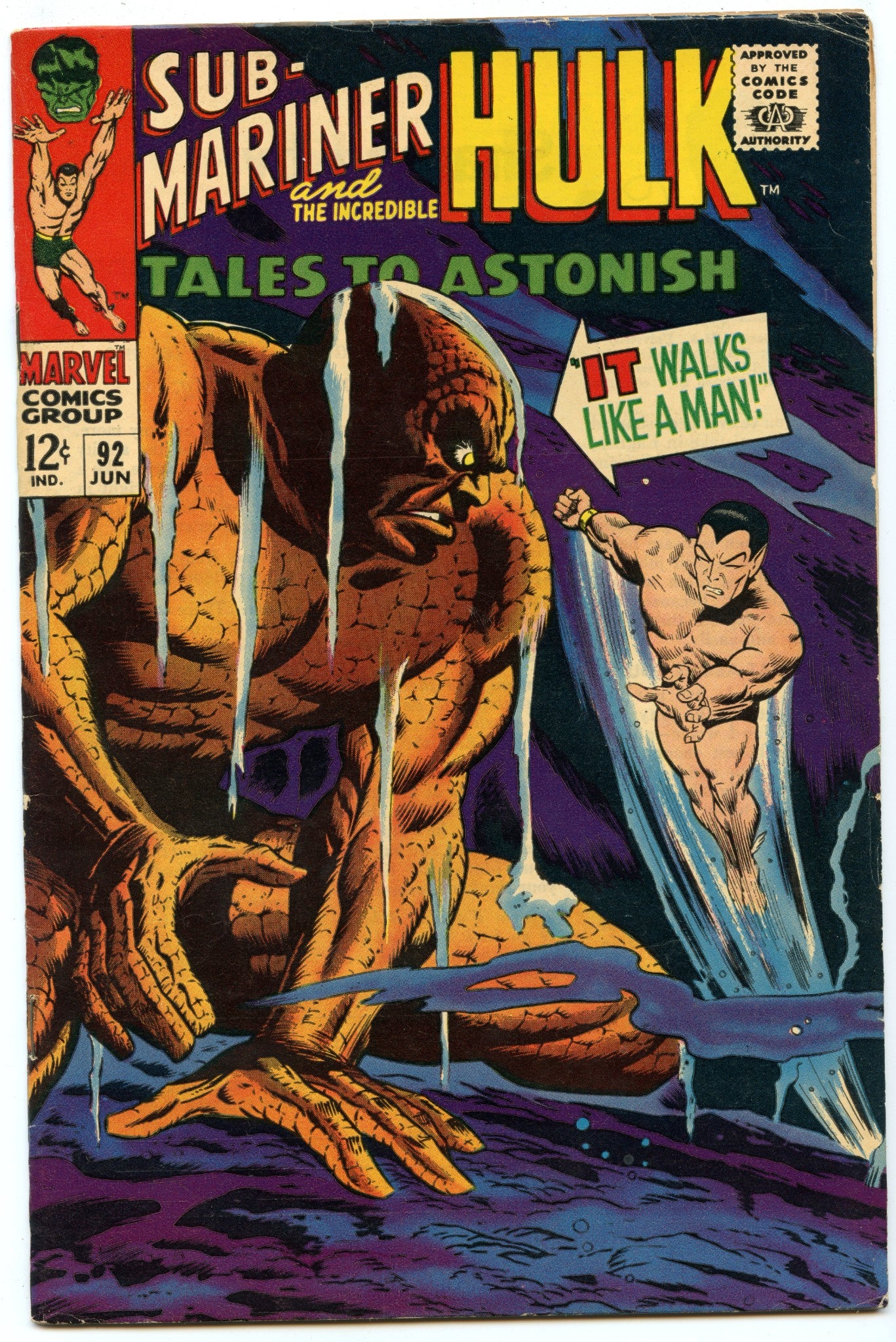 Tales to Astonish 92 (Jun 1967) FI+ (6.5)