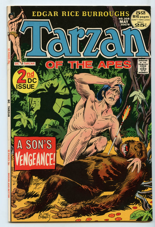 Tarzan 208 (May 1972) VF/NM (9.0)