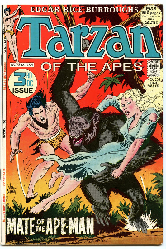 Tarzan 209 (Jun 1972) VF-NM (9.0)