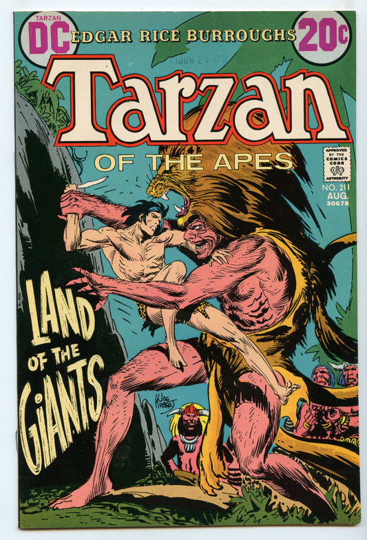 Tarzan 211 (Aug 1972) VF/NM (9.0)