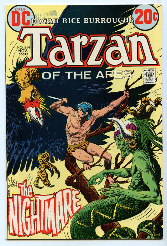 Tarzan 214 (Nov 1972) VF+ (8.5)