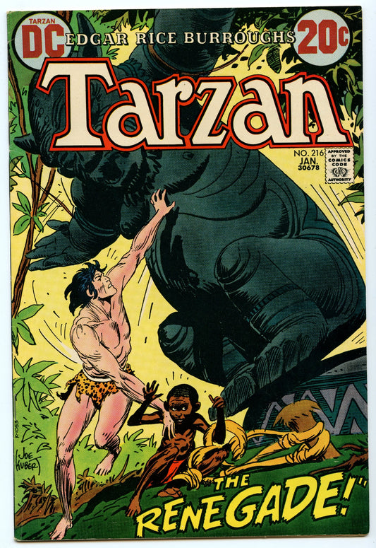 Tarzan 216 (Jan 1973) VF- (7.5)