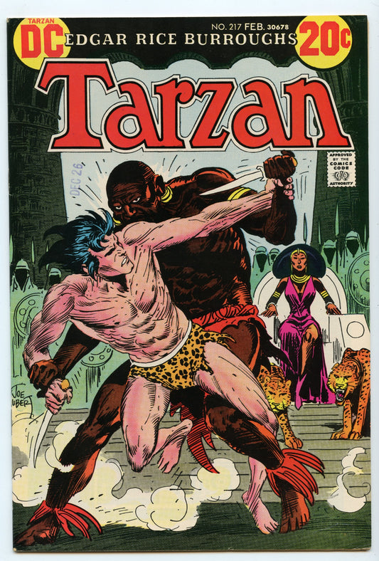 Tarzan 217 (Feb 1973) VF- (7.5)