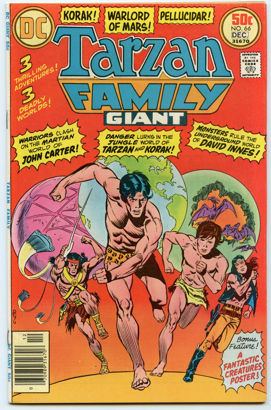 Tarzan Family 66 (Dec 1976) FI-VF (7.0)