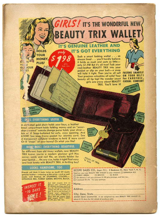 Tex Granger Adventure Magazine 20 (Jan 1949) GD+ (2.5)