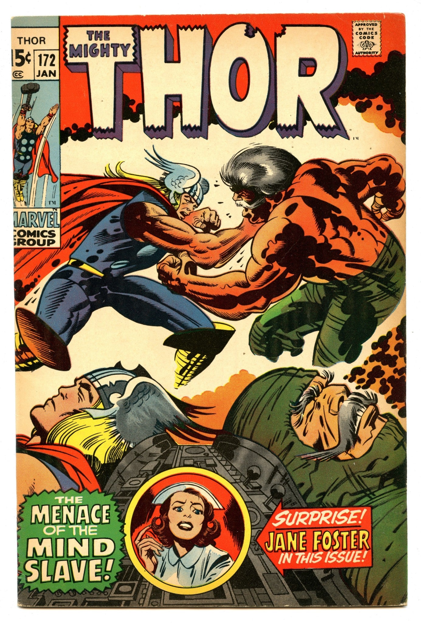 Thor 172 (Jan 1970) VF (8.0)