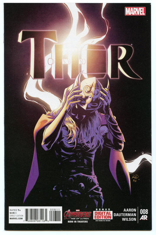 Thor 8 (Jul 2015) NM- (9.2) - Jane Foster revealed as Thor