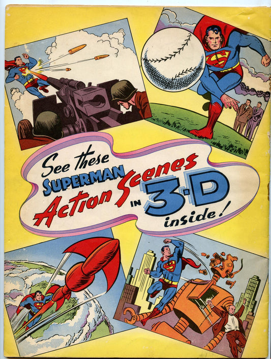 Three-Dimension Adventures of Superman (Nov 1953) GD/VG (3.0)