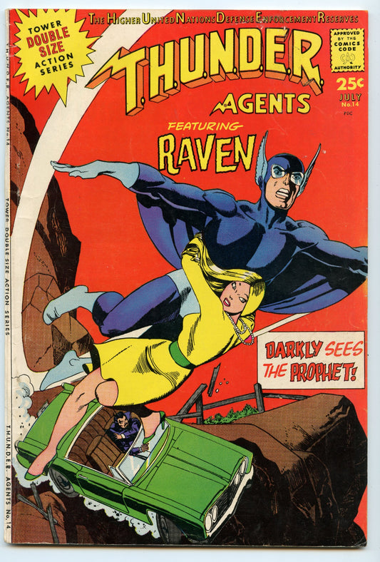 THUNDER Agents 14 (Jul 1967) VG/FI (5.0)