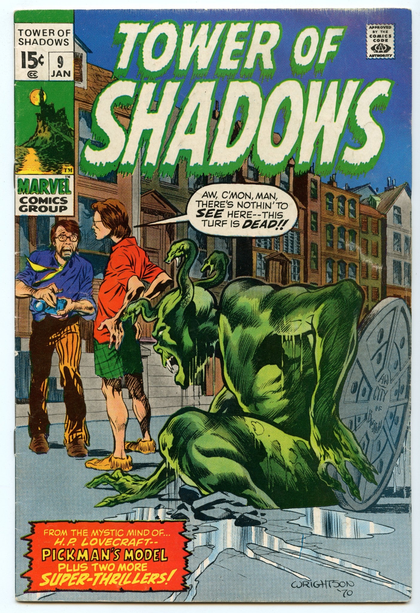 Tower of Shadows 9 (Jan 1971) VG/FI (5.0)