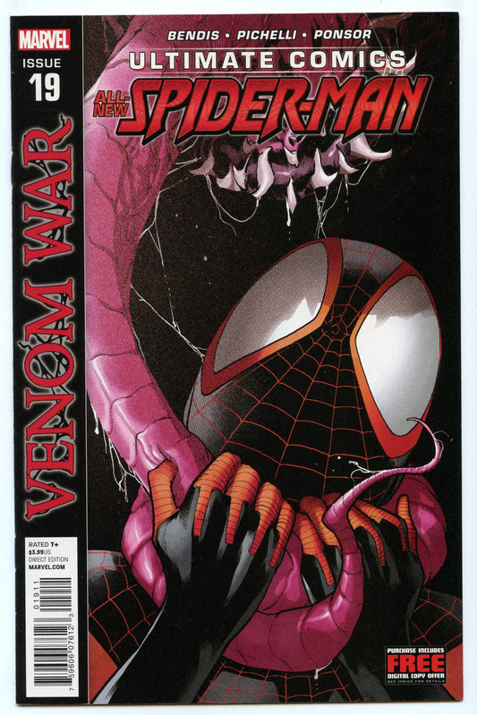 Ultimate Comics Spider-man 19 (Mar 2013) NM- (9.2) - Venom War Part 1