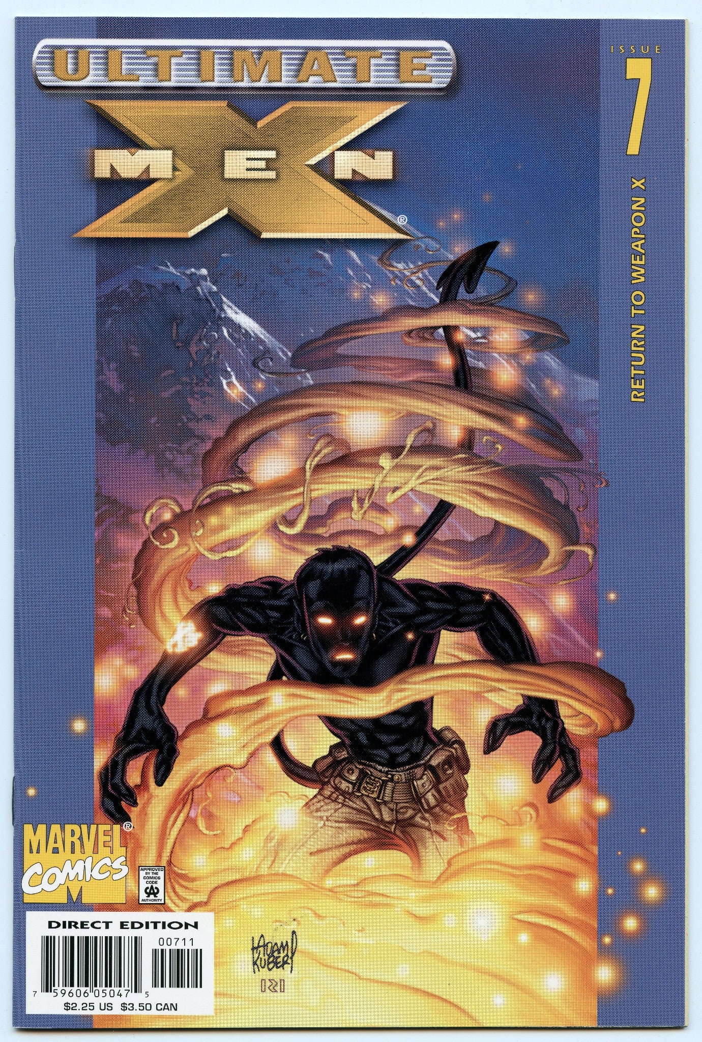 Ultimate X-Men 7 (Aug 2001) NM- (9.2)