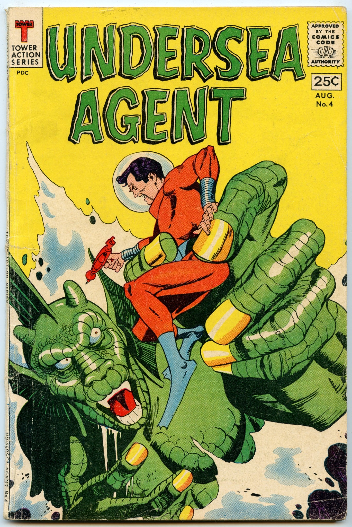 Undersea Agent 4 (Aug 1966) VG (4.0)