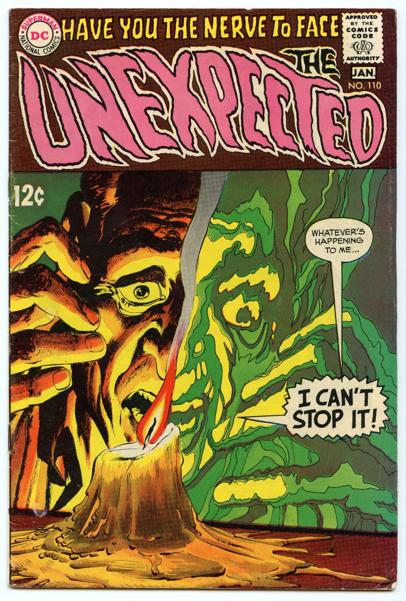 Unexpected 110 (Jan 1969) VG/FI (5.0)