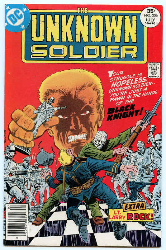 Unknown Soldier 206 (Jul 1977) VF- (7.5)