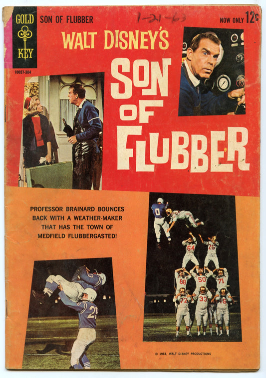 Walt Disney's Son of Flubber (Apr 1963) VG+ (4.5)