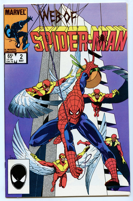 Web of Spider-Man 2 (May 1985) VF/NM (9.0)