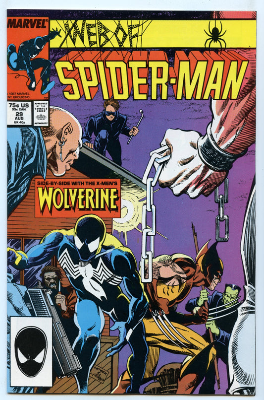 Web of Spider-Man 29 (Aug 1987) NM- (9.2)