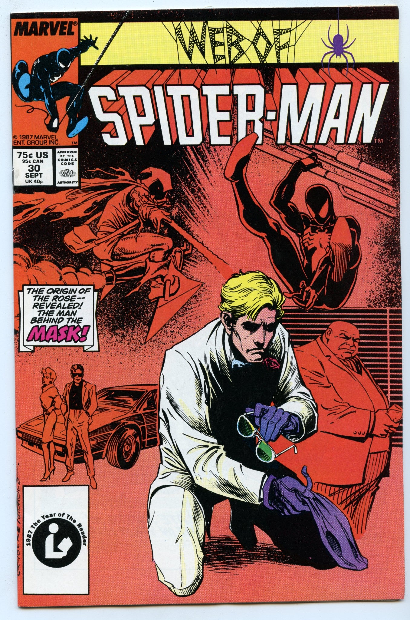 Web of Spider-Man 30 (Sep 1987) NM- (9.2)