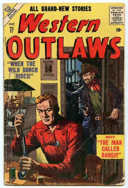 Western Outlaws 17 (Oct 1956) GD/VG (3.0)