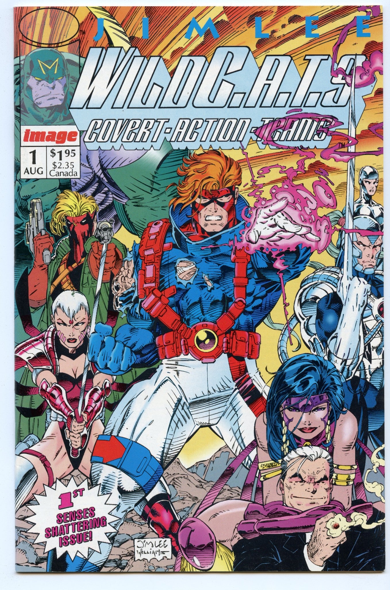 WildCATS 1 (Aug 1992) NM- (9.2)