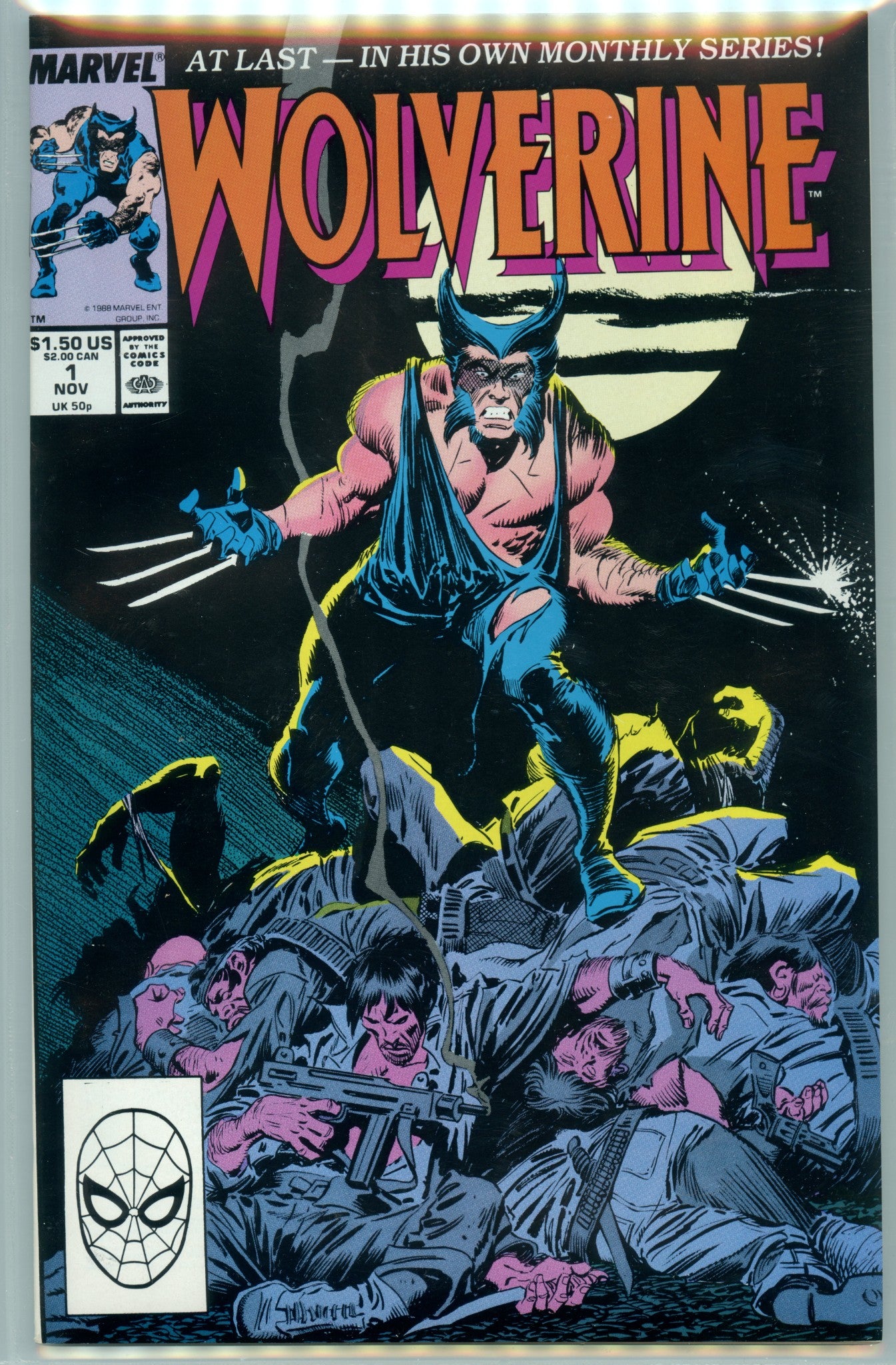 Wolverine 1 (Nov 1988) PGX (9.2)