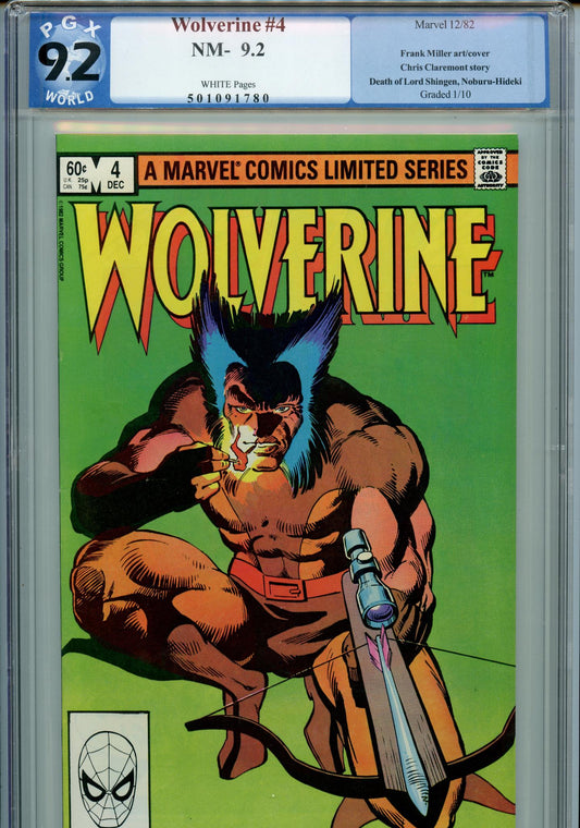 Wolverine Limited 4 (Dec 1982) PGX (9.2)