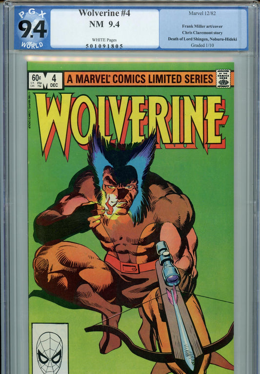 Wolverine Limited 4 (Dec 1982) PGX (9.4)