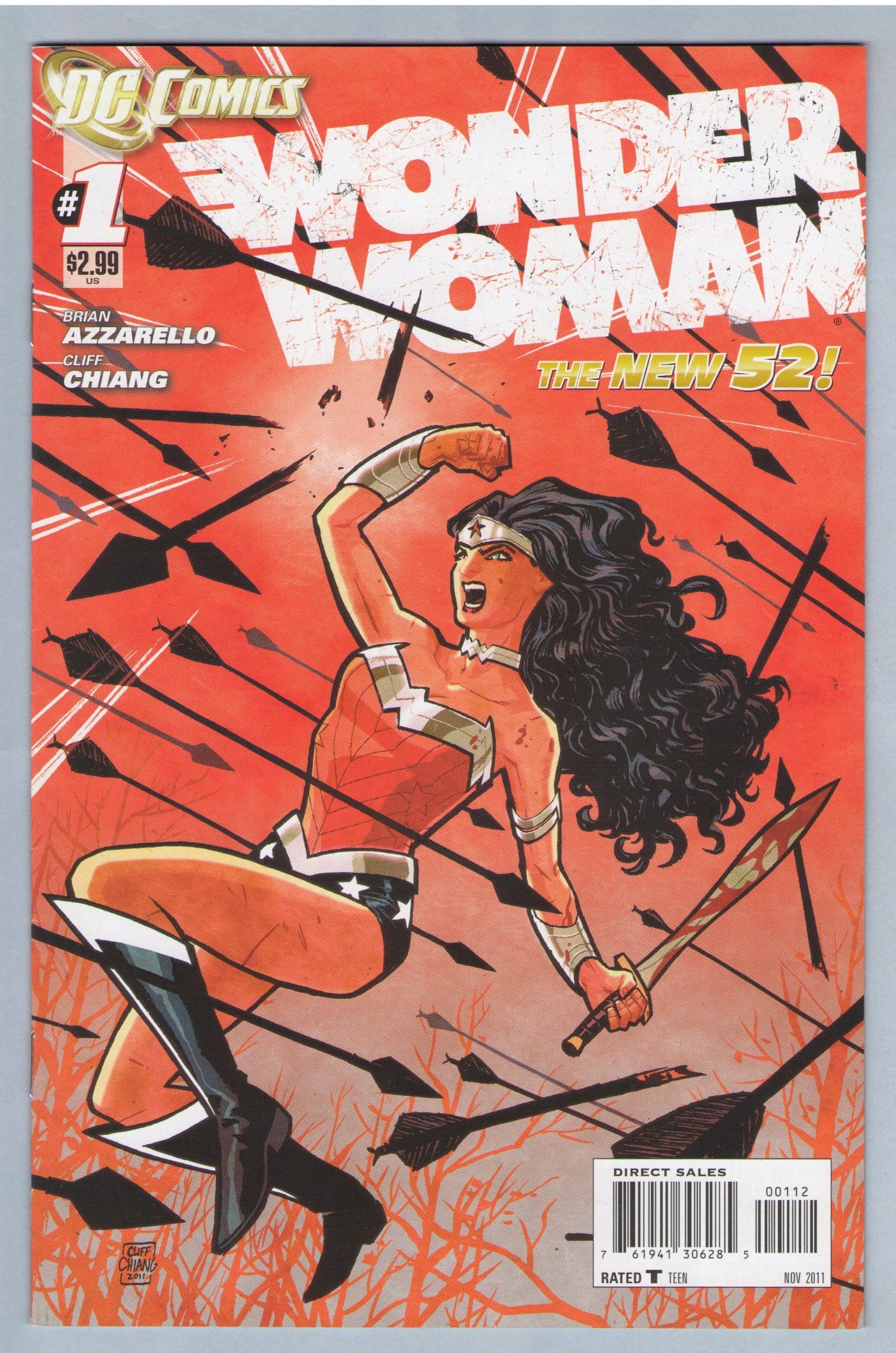 Wonder Woman V3 1 (Nov 2011) NM- (9.2)