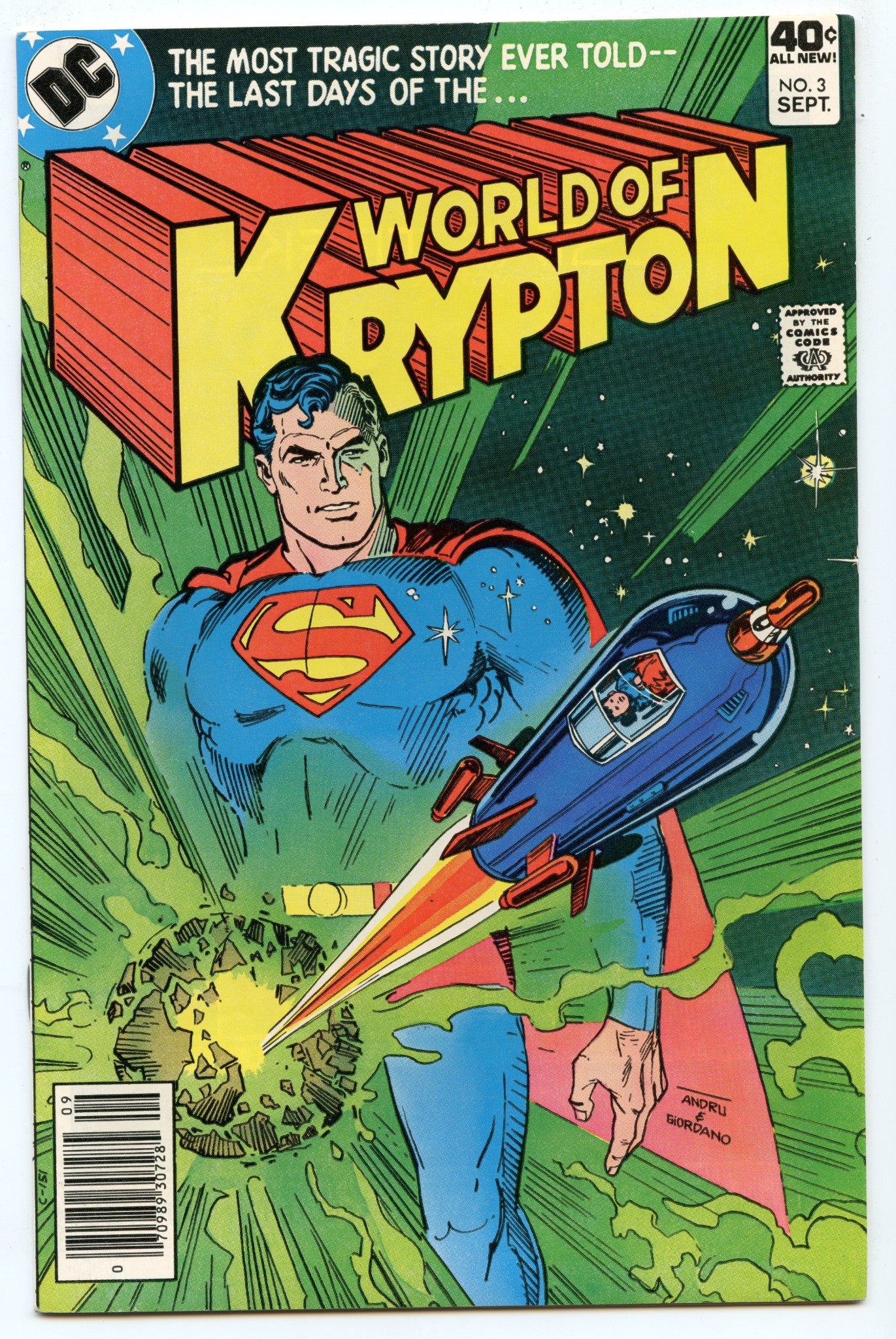 World of Krypton 3 (Sep 1979) VF/NM (9.0)