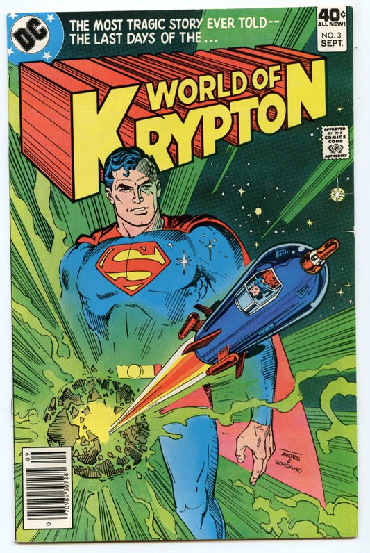 World of Krypton 3 (Sep 1979) VF/NM (9.0)