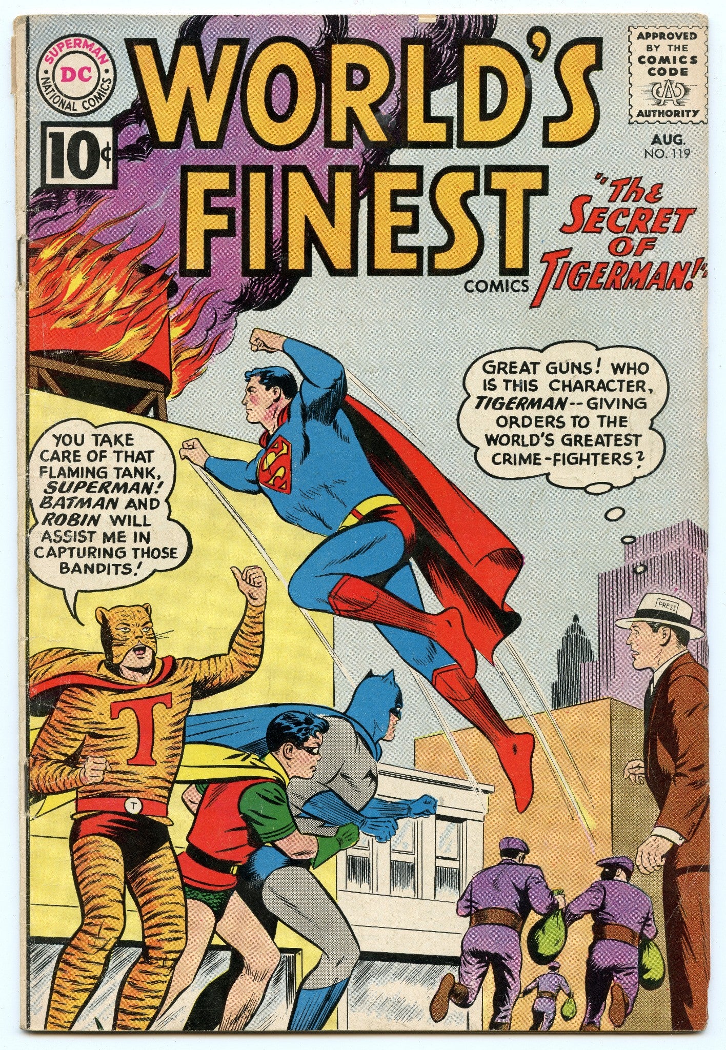 World's Finest 119 (Aug 1961) VG- (3.5)