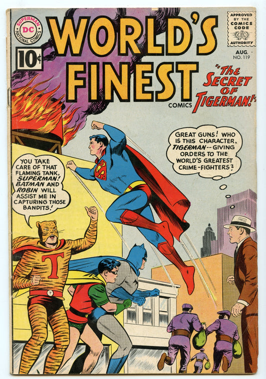 World's Finest 119 (Aug 1961) VG (4.0)