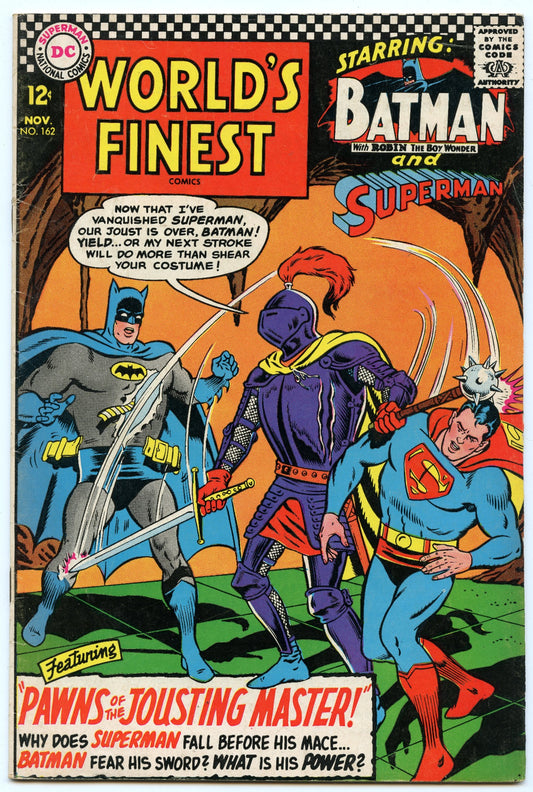 World's Finest 162 (Nov 1966) VG+ (4.5)